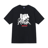 UNDEFEATED T Shirts Crew Neck Men's and Women's Loose