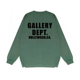 Gallery Dept Long Sleeved Shirt Fashion Brand Long Sleeve Long-Sleeved T-shirt Blouse