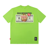 Men T Shirt Hiphop Short Sleeve T-shirt Oversize Hip Hop Half Sleeve Tee