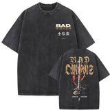Washed Vintage Bad Omens Band Tshirt