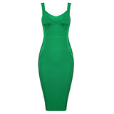 Women Dresses Bandage Dress Sleeveless Long Dress (Ont0408)