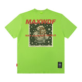 Men T Shirt Summer Hip Hop Half-Sleeved Loose T-shirt Men and Women