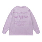Unisex Hoodie Autumn Loose Butterfly Large Hoody