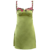 Women Dresses Knitted Lace Sling Short Dress Sexy Slim Fit Skirt