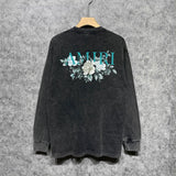 Amiri Long Sleeve Shirt Vintage T Shirt Washed and Worn Vintage Long Sleeve T-shirt