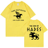 Percy Jackson Camp Half Blood Graphic T Shirt Men O-Neck