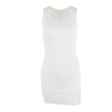 Women Dresses Spring and Summer Dress Hollow Backless (Bla0420)
