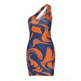 Women Dresses Summer Sexy Hollow-out Slim-Fit Sheath Dress