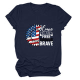 Home of the free Short Sleeve Women's Fashion T-Shirts