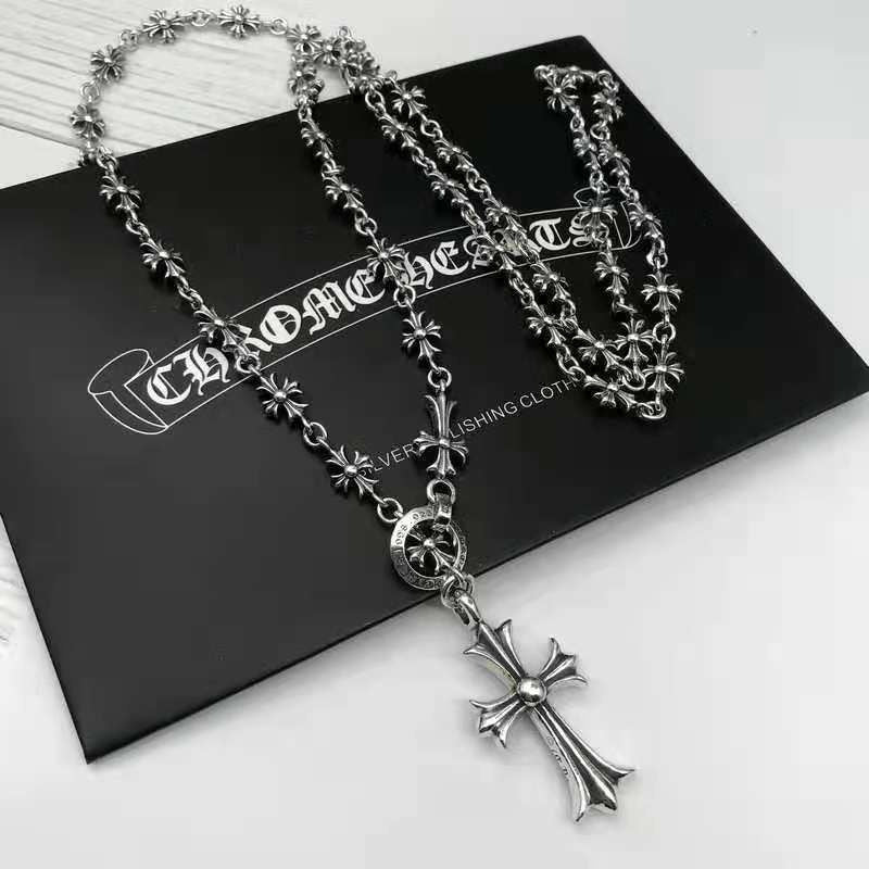 Chrome Hearts Necklace Men's and Women's Same Cross Necklace