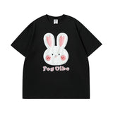 Men T Shirt Summer Devil Cartoon Printed Short Sleeve T-shirt Oversize