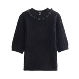 Women Tops Spring/Summer Knitwear Top