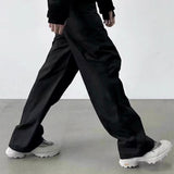 MIJKO Mens Vintage Pants MIJKO Men's Women's Epide Nylon Casual Sports Pants