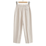 Women Sweatpants Suit Pants Straight-Leg Pants