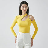 Women Sweater Knitwear Autumn Sexy Halter Shoulder-Baring Sweater