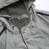 Unisex Winter Cotton Coat Decorative Hooded Jacket Vintage Baggy Coat