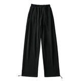 Women Sweatpants Spring Casual Straight-Leg Loose Tappered Sweatpants