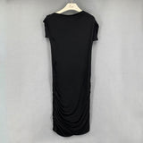Women Dresses Hip Skirt Short Sleeve off-the-Shoulder Dress