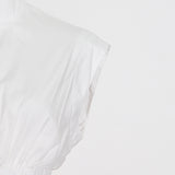 Women Dresses Long Dress Summer Stand Collar Dress (Qymy0409)