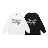 Unisex Hoodie Autumn Simplicity Style Letter Sweatshirt