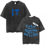 Natanael Cano Nata Montana Vintage Washed T Shirts Amor