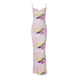Women Dresses Summer Slim Fit Backless Sling Dress