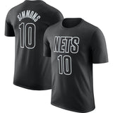 NBA T-Shirts NBA City T-Shirts T-Shirts Basketball Training Clothes Short Sleeves