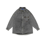 Unisex Hoodie Autumn Overlapping Pocket Jacket