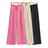 Women Sweatpants Loose Wide-Leg Pants Straight Casual Pants
