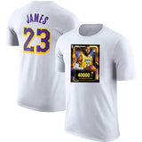 NBA T-Shirts NBA James T-Shirts Basketball Short Sleeves Men