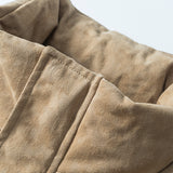 Unisex Winter Cotton Coat Camouflage Pocket Stitching down Jacket Vintage down Jacket