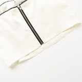 Women Tops Spring Bare Midriff Slim Fit Two-Piece Set Sexy Camisole Mid-Length Dress Set