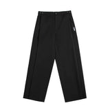 Men Sweatpants Straight Casual Pants Men's Loose Cargo Wide Leg Trousers