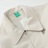 Women Jacket Zipper Pocket Mechanical Style Coat