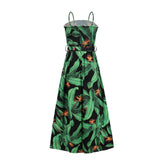 Women Date Dress Summer Sexy Sling Slit Dress