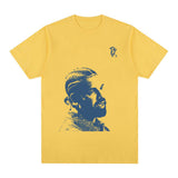Vintage Rapper Drake Portrait Graphic T Shirt Men's Fashion