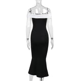 Women Dresses Casual Dress Spring Slim-Fitting Hip Skirt (Csm202403)