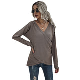 Women Knitted Sweater Autumn Knitted Long Sleeve Bottoming Shirt Sweater