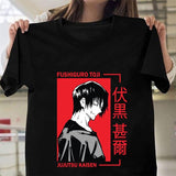 2024New Anime Fushiguro Toji Pattern Printed T-shirt Women