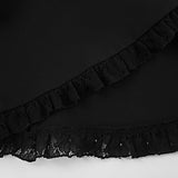 Women Dress Lace Dress Spring round Neck A- line Skirt