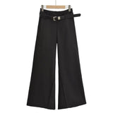 Women Sweatpants Casual Loose-Fitting Wide-Leg Trousers