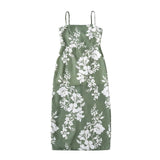 Women Dresses Summer Backless Long Dress (Xds0414)