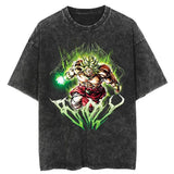 2024Men Streetwear Vintage Oversized T Shirt Japanese