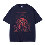 Singer The Weeknd After Hours Graphic Tshirt Male