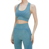 Women Yoga Set Running Exercise Vest