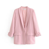 Women Suits Blazer Spring and Autumn Casual Suit Top