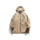 Unisex Jacket Mechanical Style Outdoor Jacket Coat Hooded Hooded Jacket