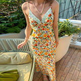Women Dresses Summer Sexy Backless Lace Sling Dress