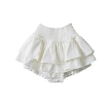 Women Skirt Summer High Waist Elastic Skirt