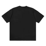 Mens Vintage Football T-Shirt Macy Printed Short Sleeve T-Shirt Vintage Loose Top